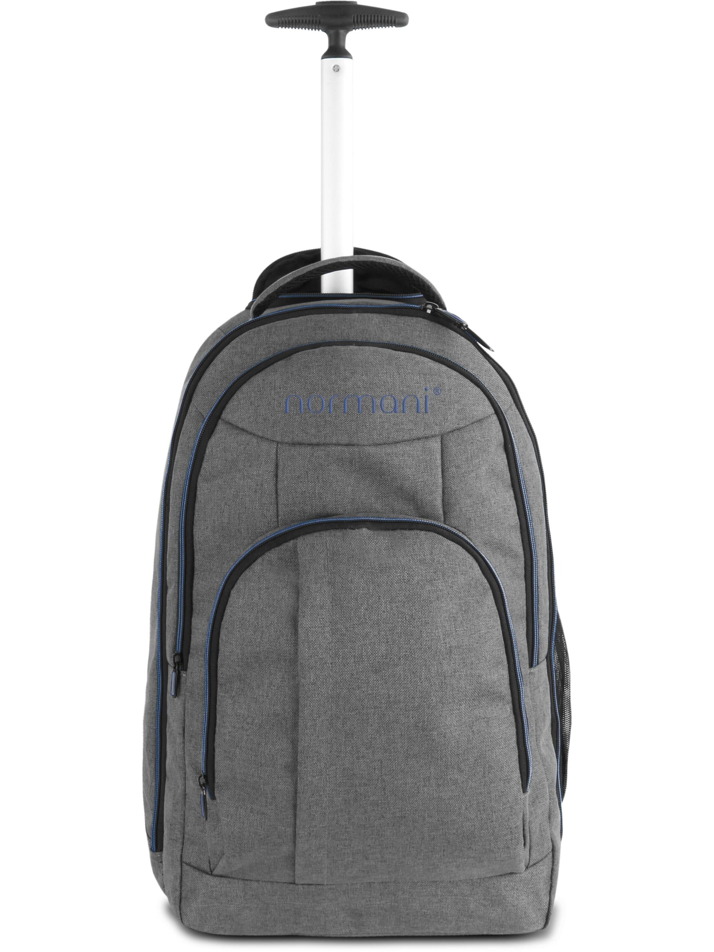 normani Backpack in Grey: front