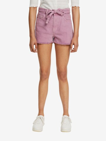 ESPRIT Regular Shorts in Lila: predná strana