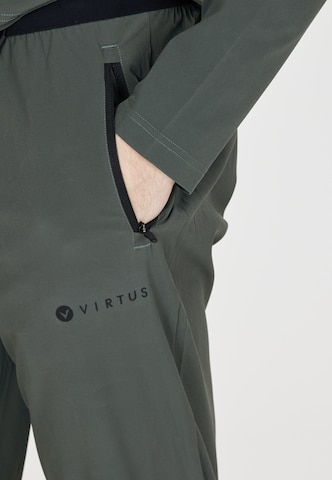 Virtus Tapered Sporthose 'Colin' in Grün