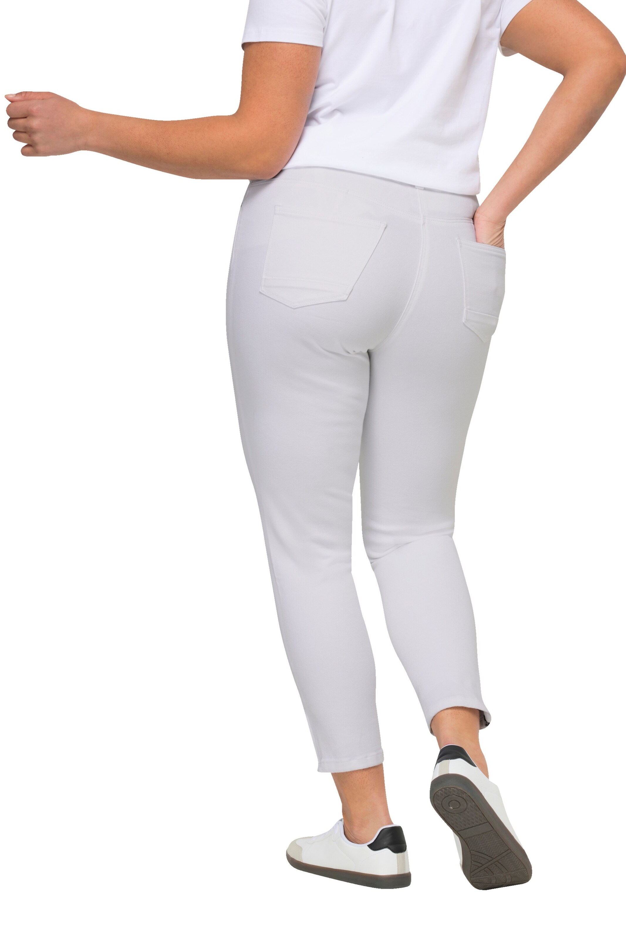 Angel of Style Slim fit Jeans in White