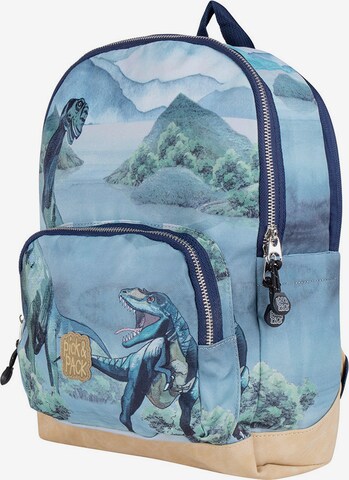 Pick & Pack Rucksack 'All about dinos M' in Blau