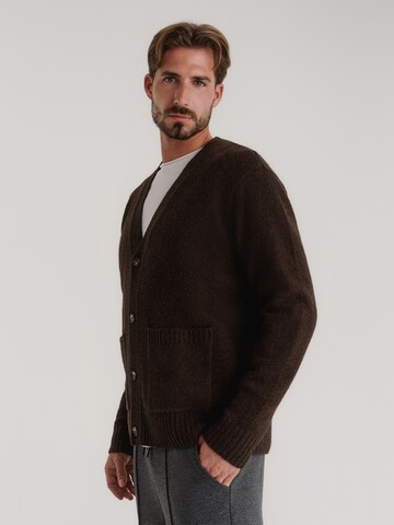 Vestes en maille TRAPP en marron