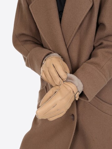 HotSquash Fingerhandsker i beige