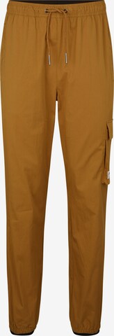 Effilé Pantalon cargo FILA en marron : devant