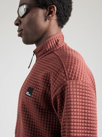 Jachetă  fleece funcțională 'MOGARI' de la JACK WOLFSKIN pe roșu