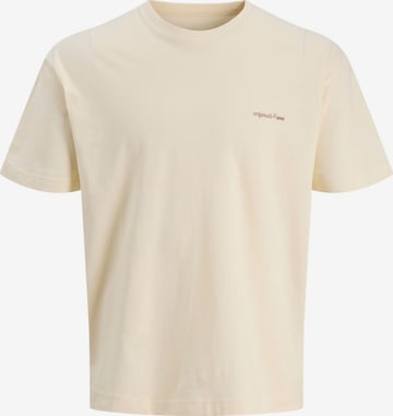 JACK & JONES Shirt in Beige: voorkant