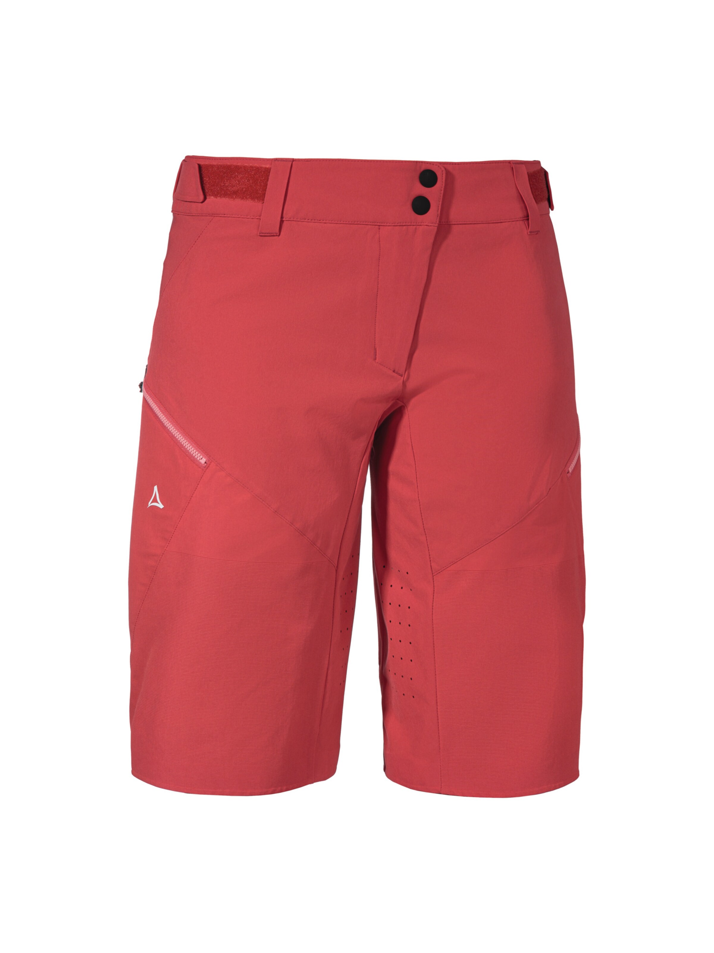 Schöffel Regular Outdoorbroek 'Arosa' in Rood: voorkant