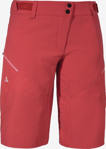 Schöffel Regular Outdoorhose 'Arosa' in Rot: predná strana