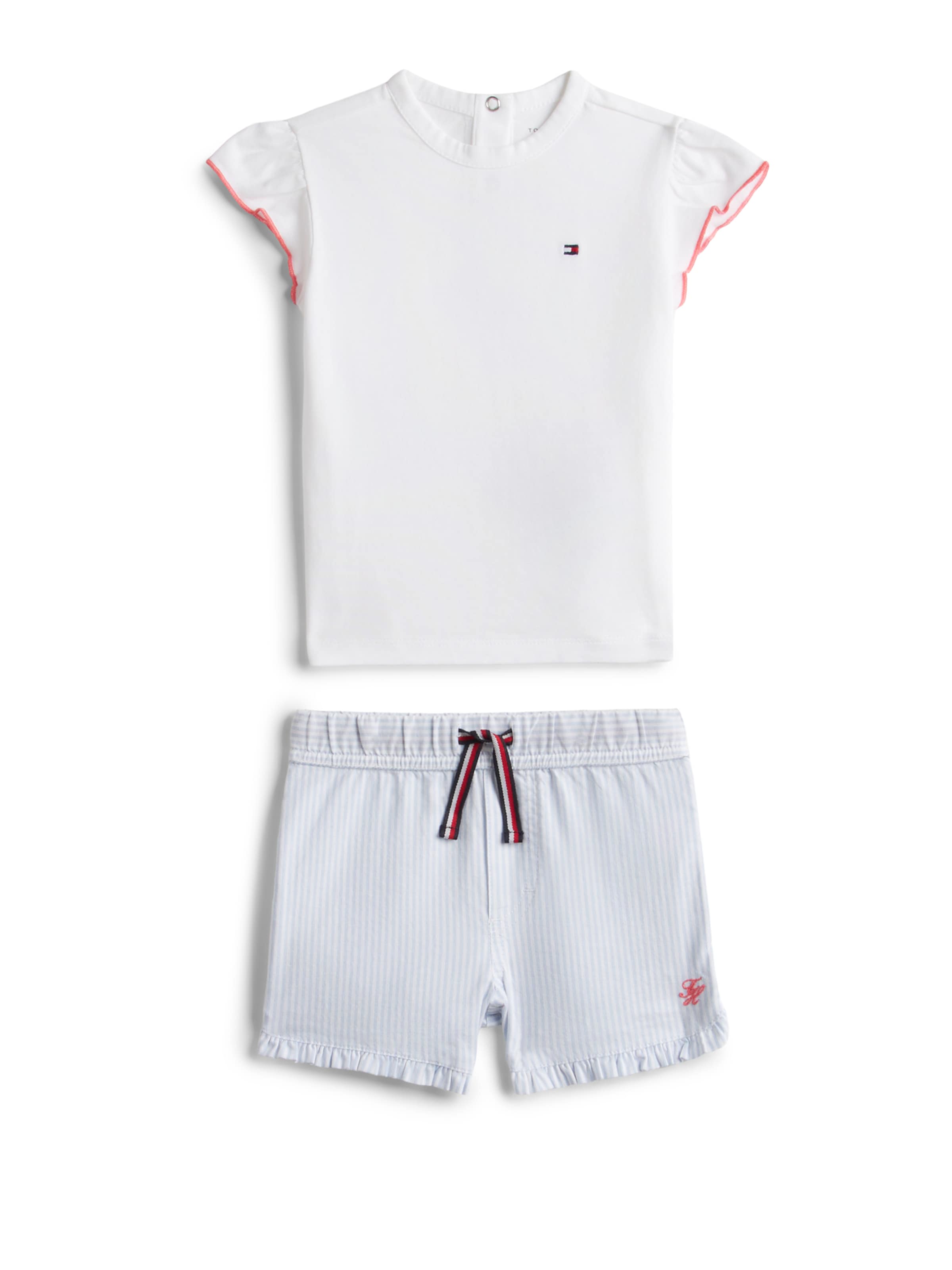 TOMMY HILFIGER - Conjunto en azul: frente