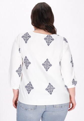 usha FESTIVAL Blouse in White
