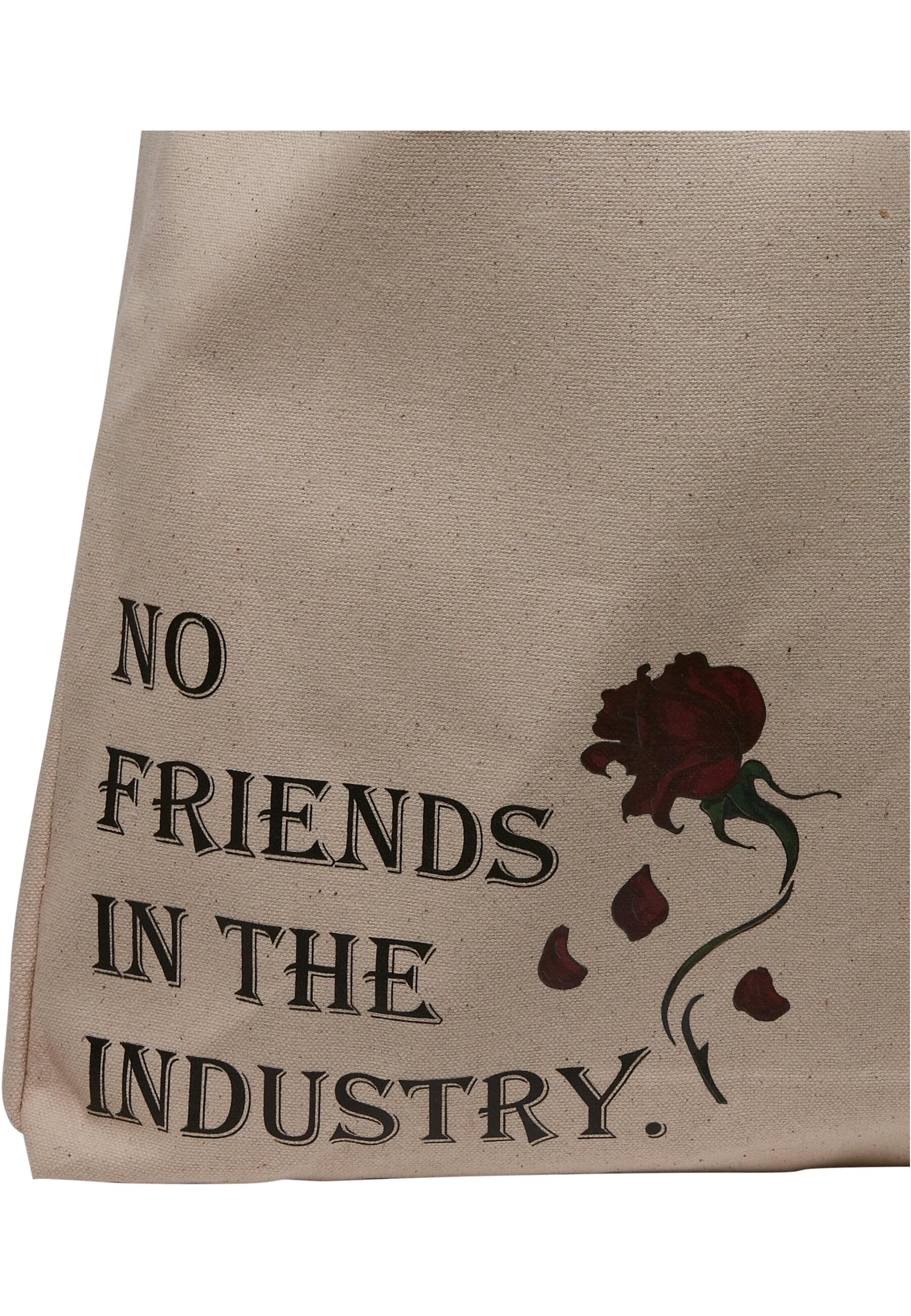 Borsa a spalla 'No Friends' di Mister Tee in bianco