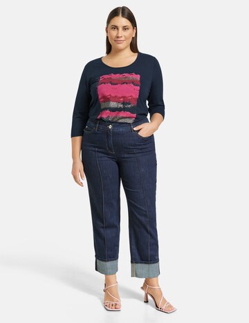 SAMOON Loosefit Jeans 'Betty' in Blau