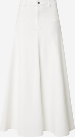 TOPSHOP Юбка 'ERIN' в Белый: спереди