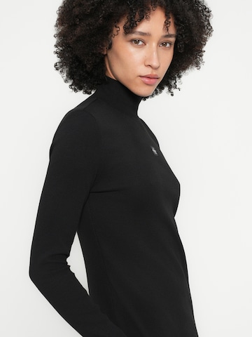 Calvin Klein Jeans Úpletové šaty – černá