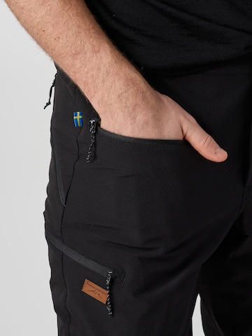 SWEDEMOUNT Normální Outdoorové kalhoty 'Tromsö' – černá