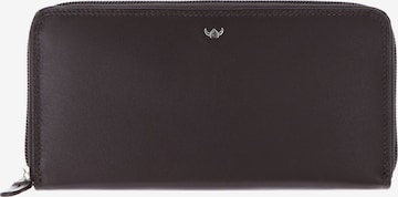 Porte-monnaies 'Polo' GOLDEN HEAD en marron : devant