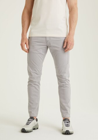 CHASIN' Regular Chino 'Resa.L Infinite' in Grijs: voorkant