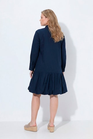 Ulla Popken Midikleid in Blau