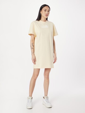 LACOSTE Kleid in Gelb: Vorderseite