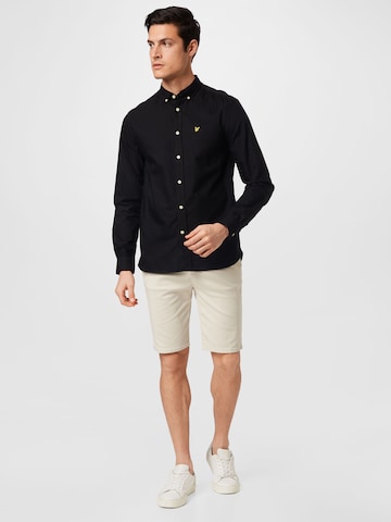 Lyle & Scott - Ajuste regular Camisa de negocios en negro