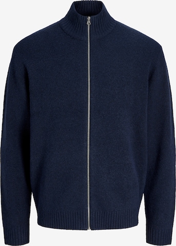 Vestes en maille 'JJSOHO OLLIE' JACK & JONES en bleu : devant