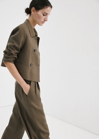 MANGO Prehodna jakna 'LISTELA' | zelena barva