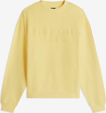 Tommy Jeans Sweatshirt in Gelb: Vorderseite