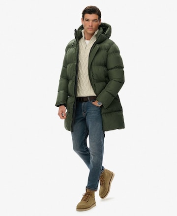 Superdry Winterjas in Groen