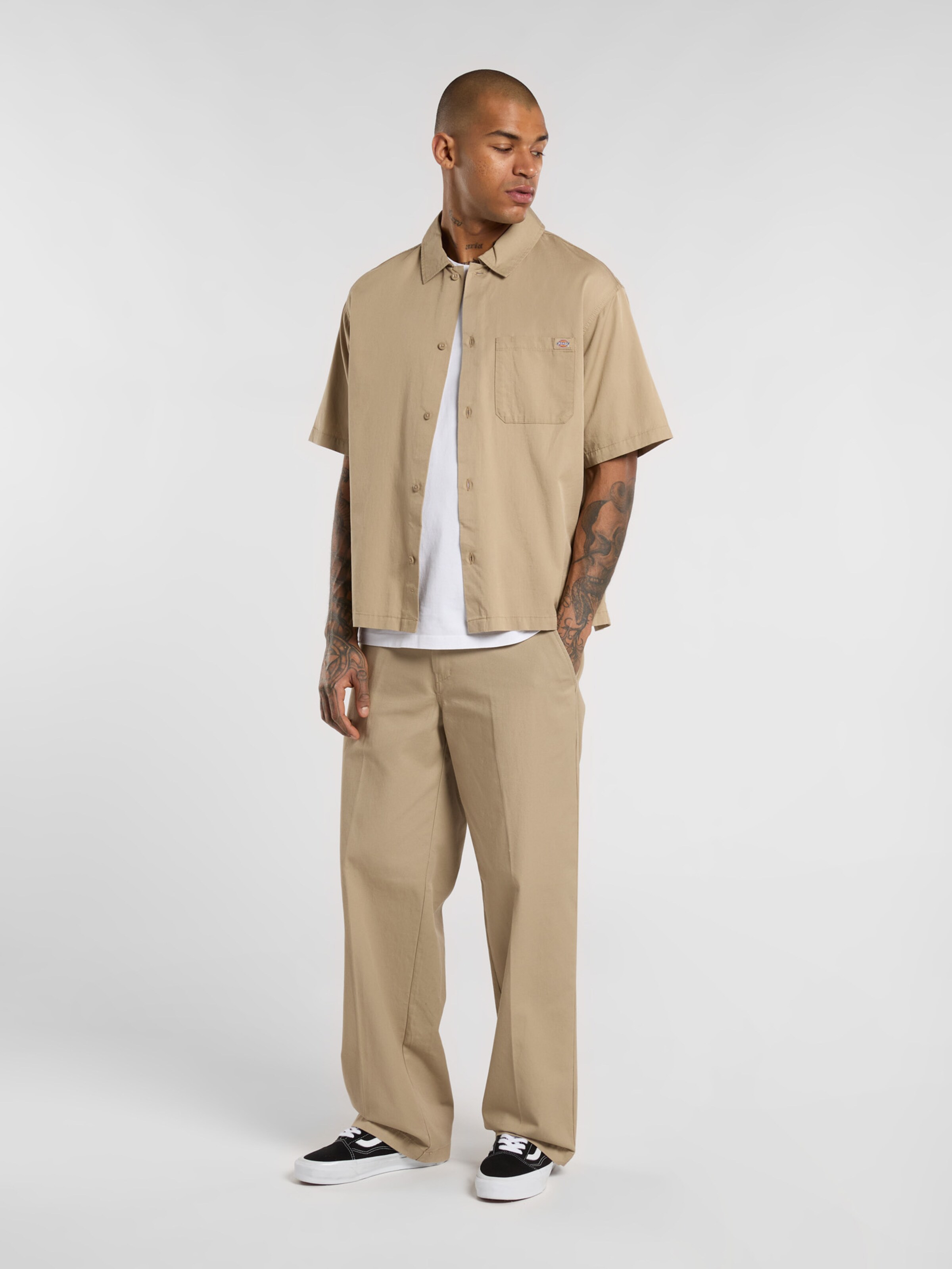 DICKIES Loose fit Chino Pants in Light Brown | ABOUT YOU