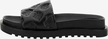 GUESS Mules 'Fabetza Peony' in Black: front