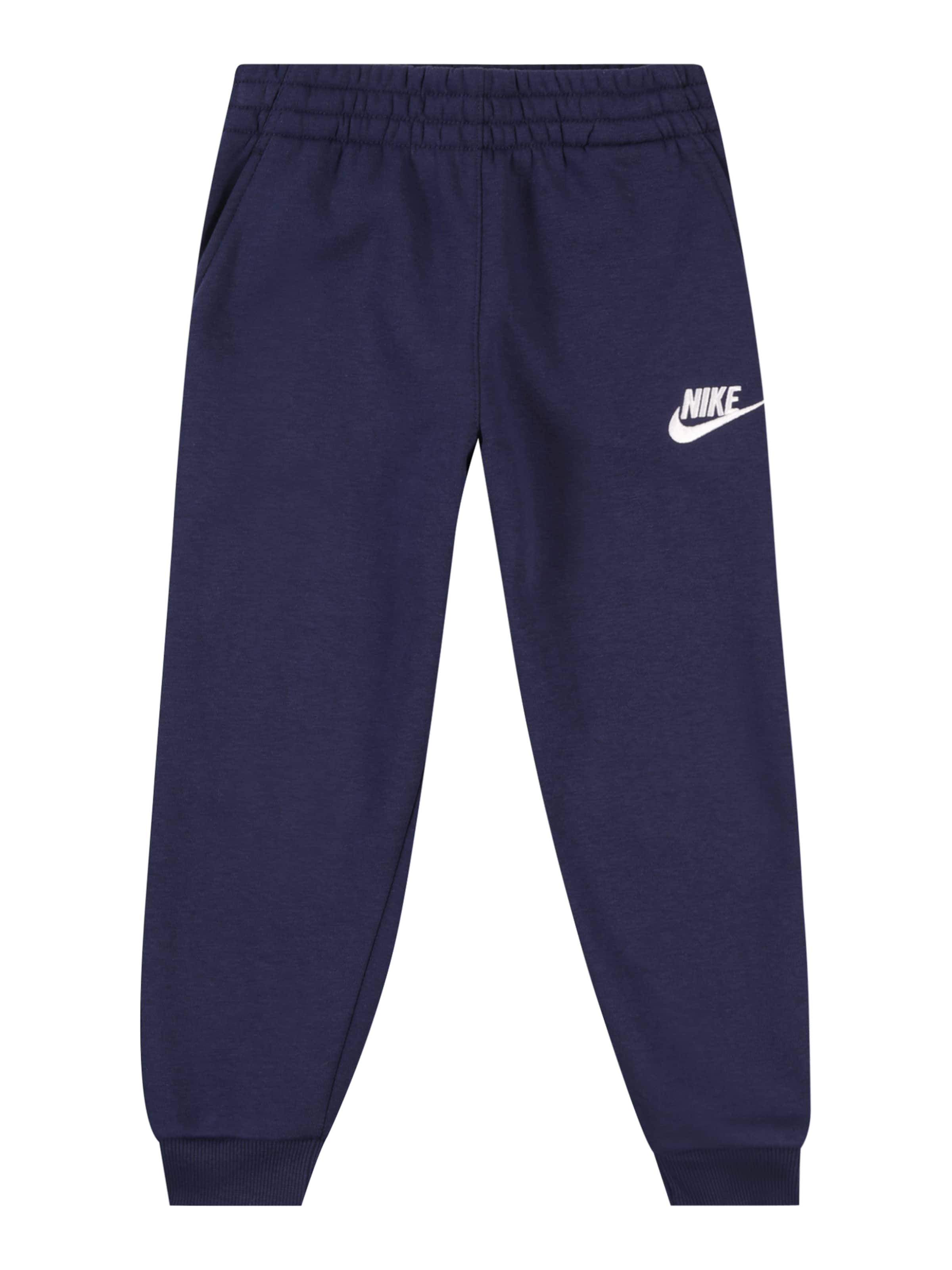 Nike Sportswear - Tapered Calças 'Club Fleece' em azul: frente