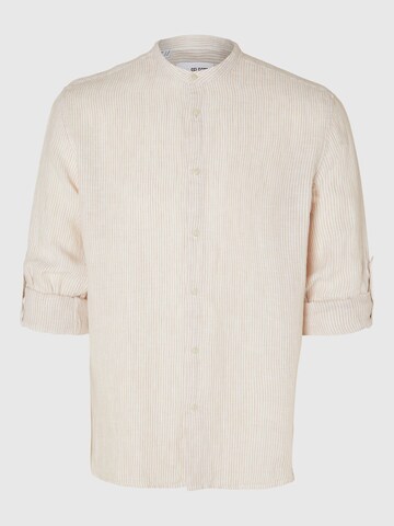 Chemise SELECTED HOMME en beige