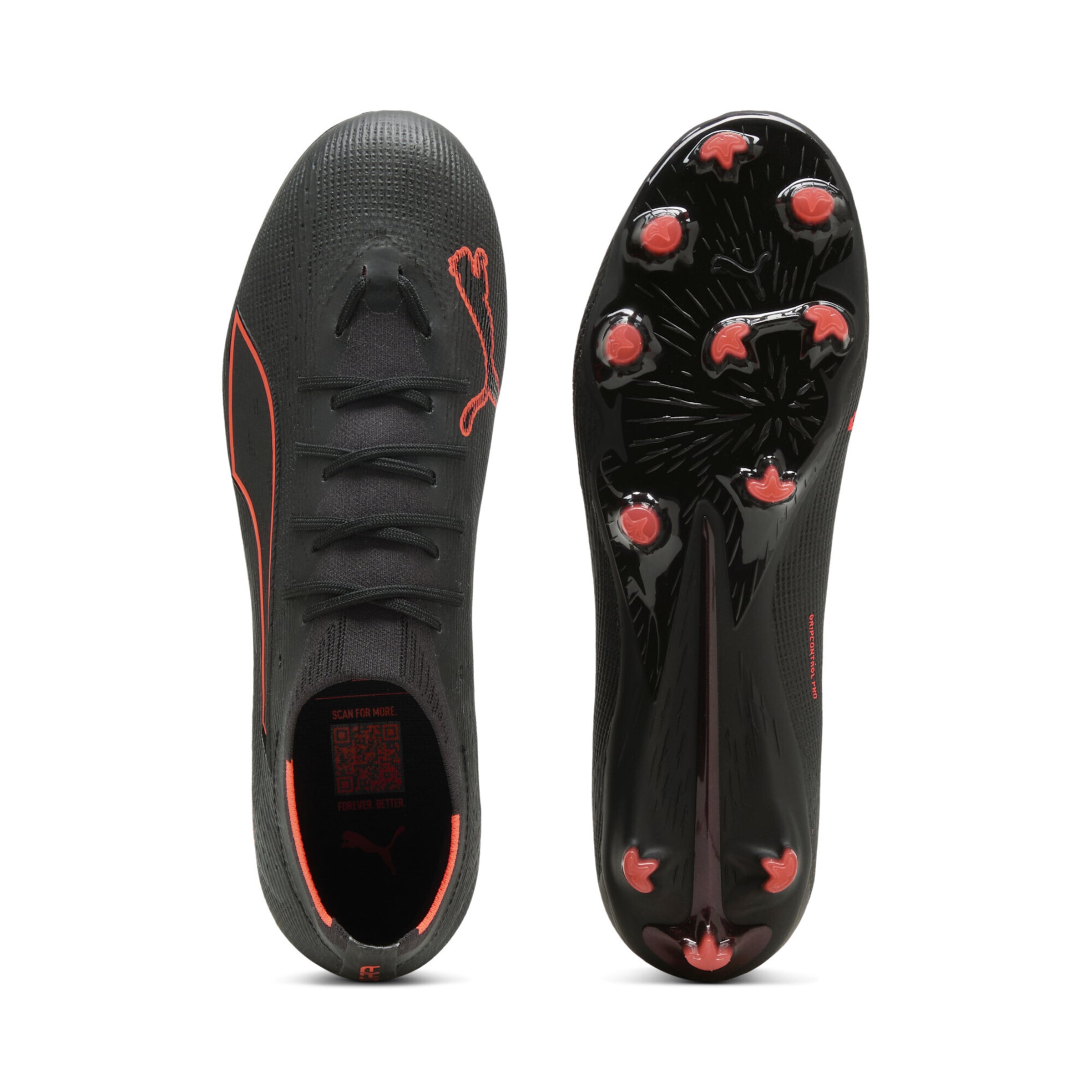 PUMA Voetbalschoen 'Ultra 6 Pro' in Zwart