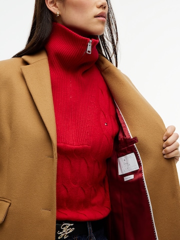 TOMMY HILFIGER Mantel 'CLASSIC' in Braun