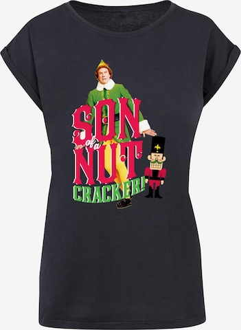 ABSOLUTE CULT Shirt 'Elf - Nutcracker' in Blauw: voorkant