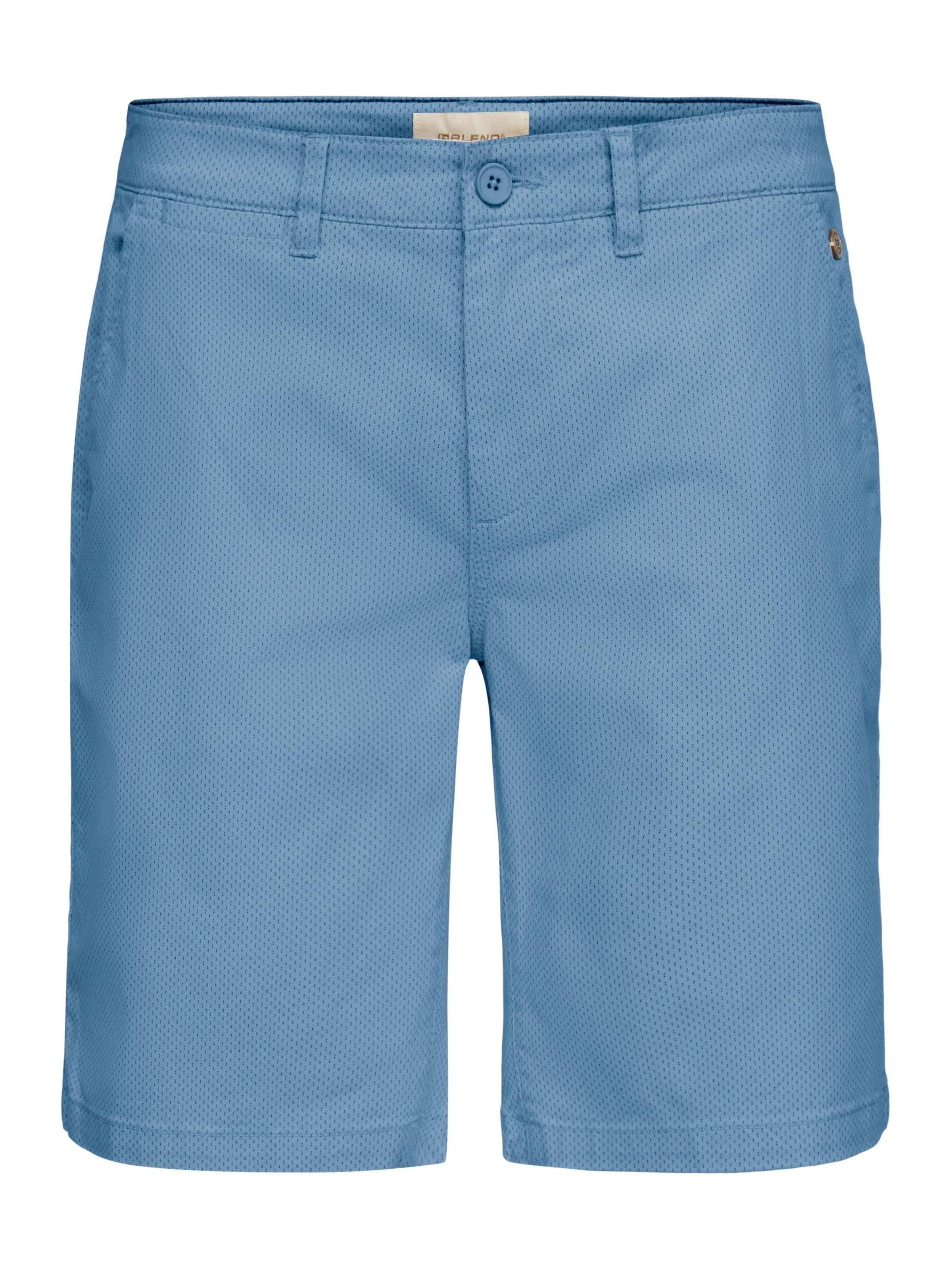 Pantalon chino 'BHMason' BLEND en bleu : devant