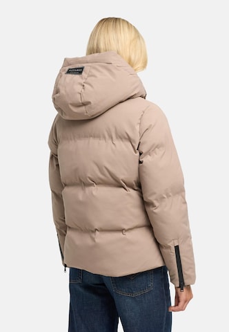 NAVAHOO Winterjas 'Wolkentanz XIV' in Beige