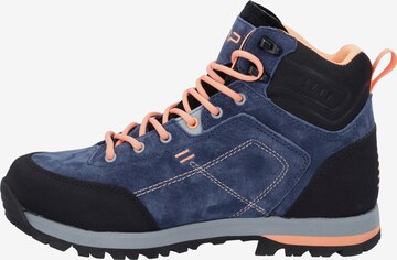 CMP Boots in Blue: front