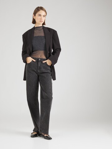 JDY Loosefit Jeans 'JDYSTINE' i svart
