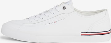 Sneaker low 'CORPORATE' de la TOMMY HILFIGER pe alb: față