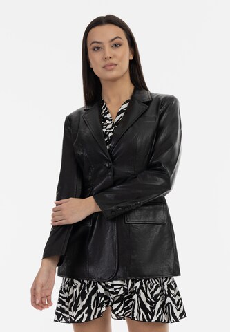 faina - Blazer en negro: frente