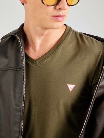 Maglietta di GUESS in verde