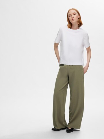 SELECTED FEMME - Loosefit Pantalón 'SLFTinni' en verde