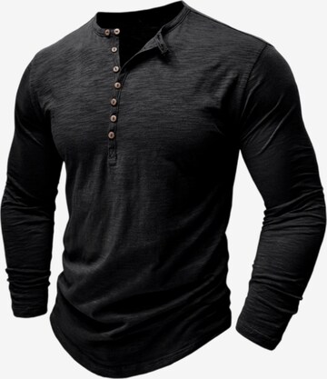 Yesfashion Shirt in Schwarz: Vorderseite