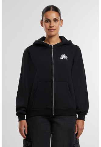 Giacca di felpa 'Romantic Dreamers' di Miss Tee in nero