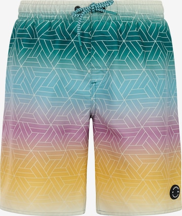 PROTEST Badeshorts 'PRTChopper JR' in Grün: Vorderseite