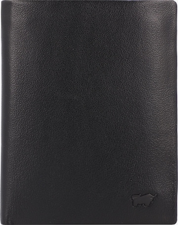 Braun Büffel Portemonnaie 'Hannes' in Schwarz: Vorderseite