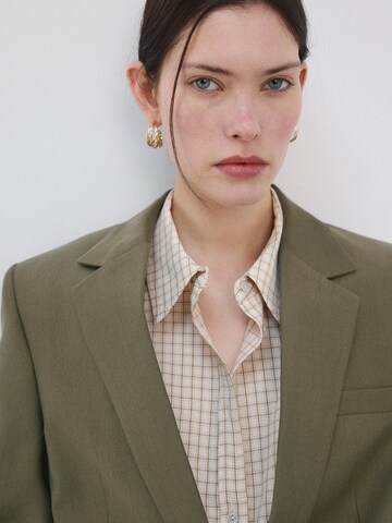 Blazer 'LISA' di MANGO in verde