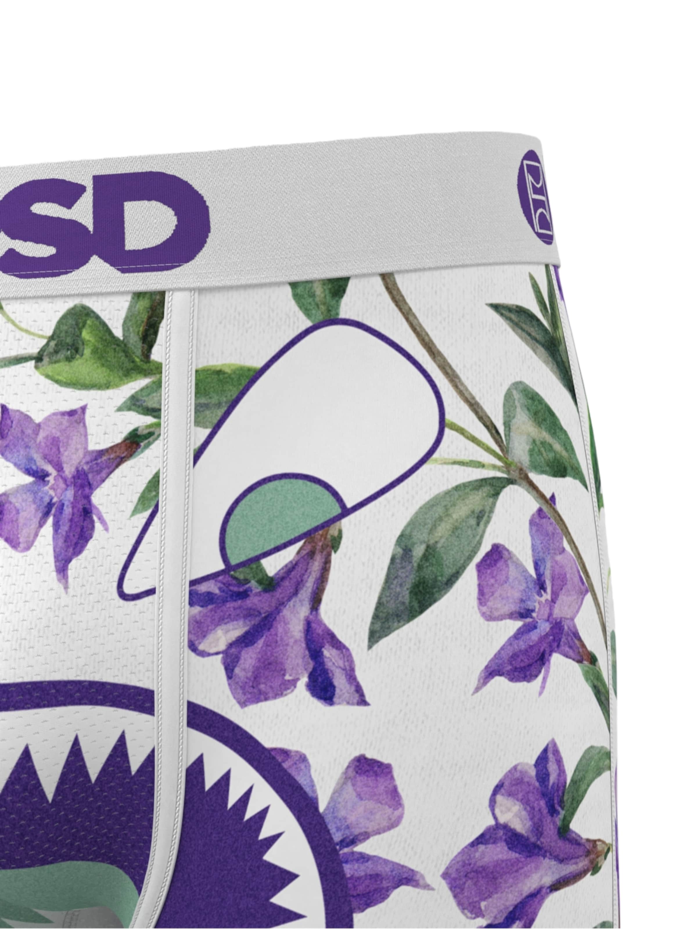 Boxers 'WF LAVENDER' PSD en mélange de couleurs
