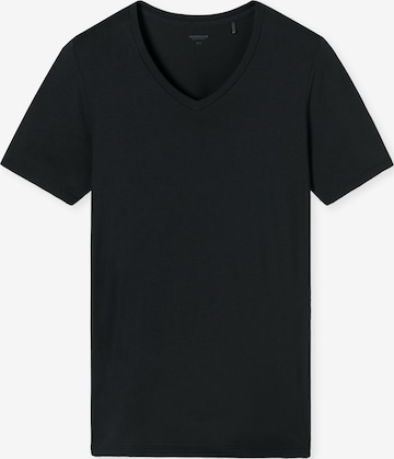 SCHIESSER Shirt ' Premium Modal ' in Zwart: voorkant